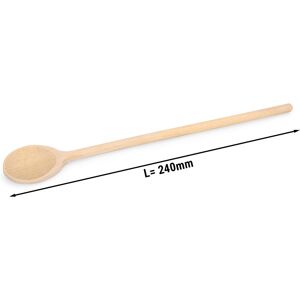 GGM GASTRO - Cuillère en bois - longueur: 24 cm