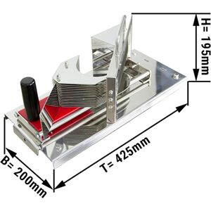 GGM GASTRO - Coupe-tomate manuelle - Tranche Argent