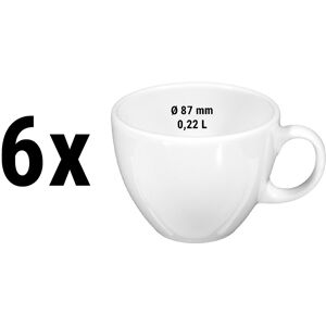 GGM GASTRO - (6 pièces) SELTMANN WEIDEN Tasse à cappuccino - 0,22 litre