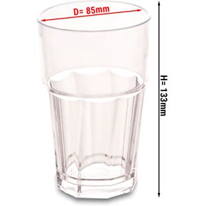 GGM GASTRO - (50 pièces) Verre en polycarbonate - 300 ml