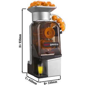 GGM GASTRO - Presse-orange électrique - Argent - Alimentation automatique en fruits - Mode de nettoyage inclus