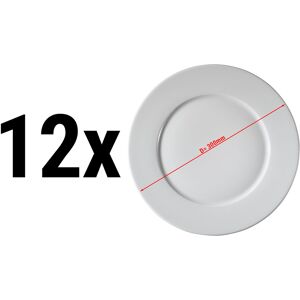 GGM GASTRO - (12 pièces) PERA Blanc - Assiette plate