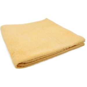 GGM GASTRO - Drap de douche Grönland - 70 cm x 140 cm - Lot de 10 pièces en jaune