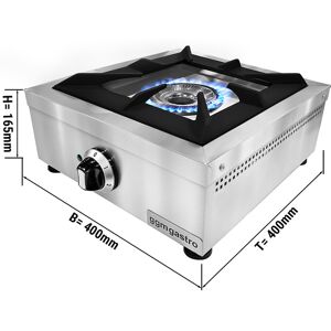 GGM GASTRO - Cuisinière à gaz - 5,5 kW - 1 brûleur