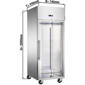 GGM GASTRO - Congélateur de boulangerie ECO - EN 60x80 - 600 litres - avec 1 porte vitrée