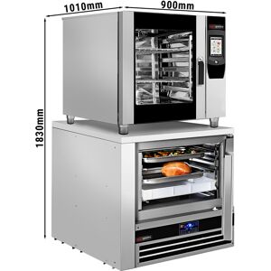 GGM GASTRO - Four combiné - Touch - 7x GN 1/1 - incl. congélateur rapide