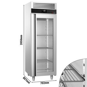 GGM GASTRO - Congélateur PREMIUM - GN 2/1 - 700 litres - avec 1 porte vitrée