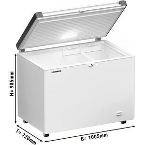 GGM GASTRO - LIEBHERR Congélateur bahut - 1005x720mm - 266 litres - couvercle plastique