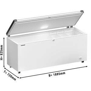 GGM GASTRO - LIEBHERR Congélateur bahut - 1885x720mm - 542 litres - couvercle plastique