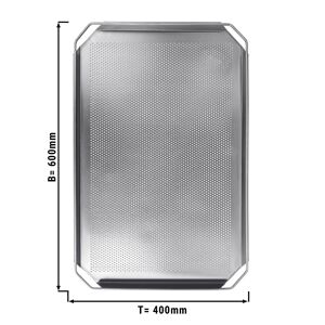 GGM GASTRO - Plaque de cuisson en aluminium EN 400x600
