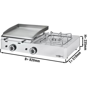 GGM GASTRO - Plaque de cuisson - 6,3 kW - réchaud à gaz inclus