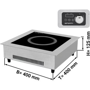 GGM GASTRO - Cuisinière à induction - 3,5 kW - Encastrable