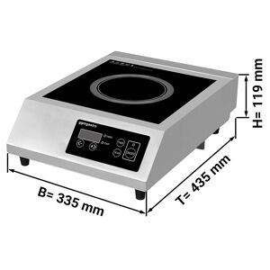 GGM GASTRO - Cuisinière à induction - 3,5 kW