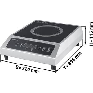 GGM GASTRO - Cuisinière à induction - 2,7 kW