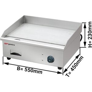 GGM GASTRO - Grill électrique Plaque de cuisson - 3 kW