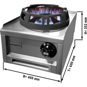 GGM GASTRO - Wok à gaz - 12 kW - 1 brûleur - Ø 285 mm