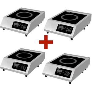 GGM GASTRO - 4 pièces) cuisinière à induction - 3,5 kW