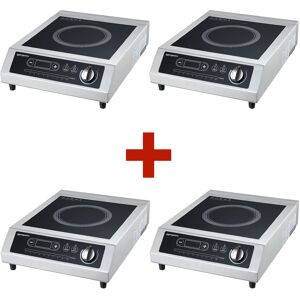 GGM GASTRO - 4 pièces) cuisinière à induction - 3,5 kW