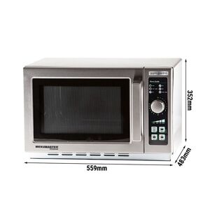 GGM GASTRO - Micro-ondes - 34 litres - 1,1 kW - Manuel