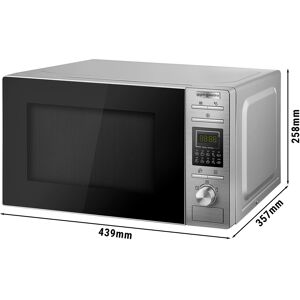 GGM GASTRO - Micro-ondes avec grill - 20 litres - 1 kW - Digital