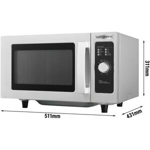 GGM GASTRO - Micro-ondes - 25 litres - 1 kW - Manuel