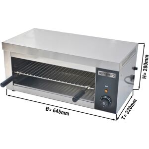 GGM GASTRO - Four électrique Pita / Salamandre KOMPAKT - 2 kW - 230 Volt