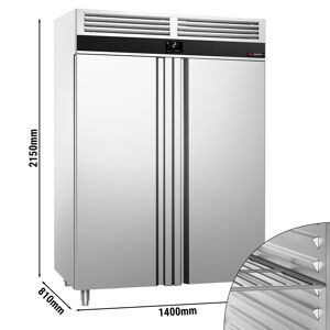 GGM GASTRO - Réfrigérateur PREMIUM - GN 2/1 - 1400 litres - avec 2 portes