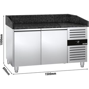 GGM GASTRO - Table réfrigérée pour pizza PREMIUM - 1500x800mm - avec 2 portes