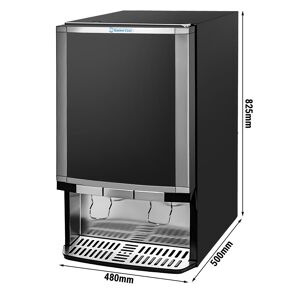 GGM GASTRO - GASTRO-COOL Réfrigérateur distributeur - 65 litres - 1 porte - Noir Noir - Publicité