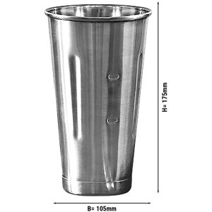 GGM GASTRO - ROBAND Gobelet en acier inoxydable pour RMSDM Mixer