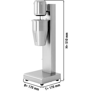 GGM GASTRO - Mixeur plongeant ECO - avec 1 agitateur - 950ml - 80 Watt