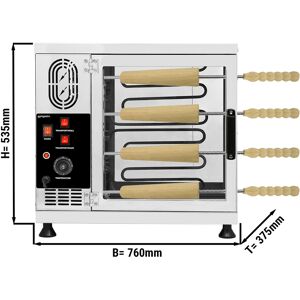 GGM GASTRO - Machine à Tripes en arbre - 3,5kW - incl. 16 rouleaux de cuisson droits