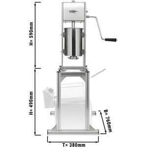 GGM GASTRO - Machine Churro - support inclus