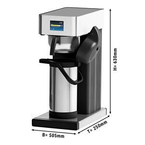 GGM GASTRO - Cafetière filtre - 2,2 litres - 1,9kW - Remplissage d'eau manuel ou automatique