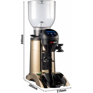 GGM GASTRO - Moulin à café - Gold - 2kg - 356 Watt - 77dB Or