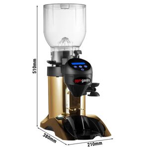 GGM GASTRO - Moulin à café - Gold - 2kg - 356 Watt - 63dB Or