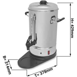 GGM GASTRO - Percolateur à café - 6 litres - 1,15kW