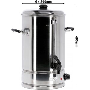 GGM GASTRO - Bouilloire à eau & Vin chaud - 9 litres - 2kW