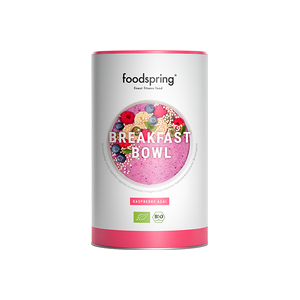 foodspring Breakfast Bowl   450 g   Framboise Açai   Super-Aliment pour le Petit-Déjeuner   Riche en Fibres