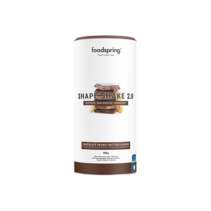 foodspring Shape Shake 2.0   900 g   Chocolat - Beurre de Cacahuète   Substitut de Repas   Shake Protéiné pour la Perte de Poids