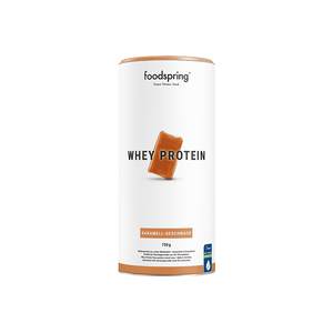 foodspring Protéine Whey   750 g   Caramel   Whey à Base d'Isolat de Protéine   Shake Protéiné