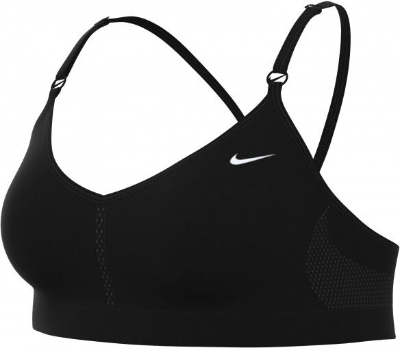 Nike - Women's Dri-Fit Indy Light-Support Padded V-Neck - Brassière taille XL, noir