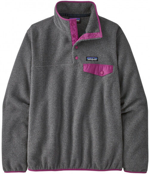 Patagonia - Women's Lightweight Synchilla Snap-T Fleece Pullover - Pull polaire taille XS, gris