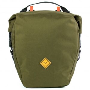 Restrap - Pannier Large - Sacoche pour porte-bagages taille 22 l, noir;vert olive - Publicité