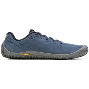 Merrell - Vapor Glove 6 Leather - Chaussures minimalistes taille 42, bleu/gris - Publicité