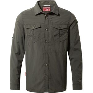 Craghoppers NosiLife Adventure II Long Sleeved Shirt - Dark Khaki - Publicité