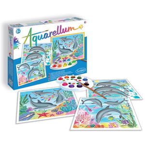 Sentosphère Aquarellum Dauphins - Publicité Sentosphère Aquarellum Dauphins - Publicité