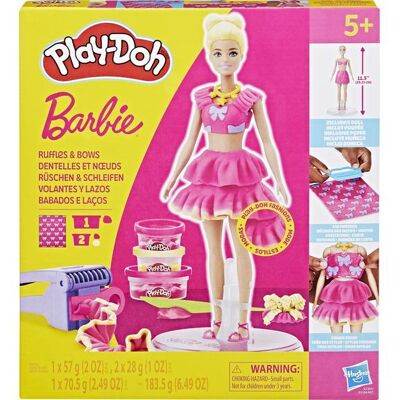 Play-Doh Barbie Designer Dentelles et Noeuds - Publicité Play-Doh Barbie Designer Dentelles et Noeuds - Publicité