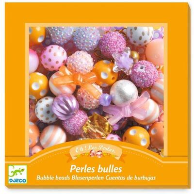 Djeco Coffret perles bulles - Publicité Djeco Coffret perles bulles - Publicité