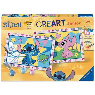 Ravensburger Creart Junior Stitch - Publicité Ravensburger Creart Junior Stitch - Publicité